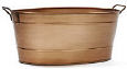 Oval Copper Plated Tub